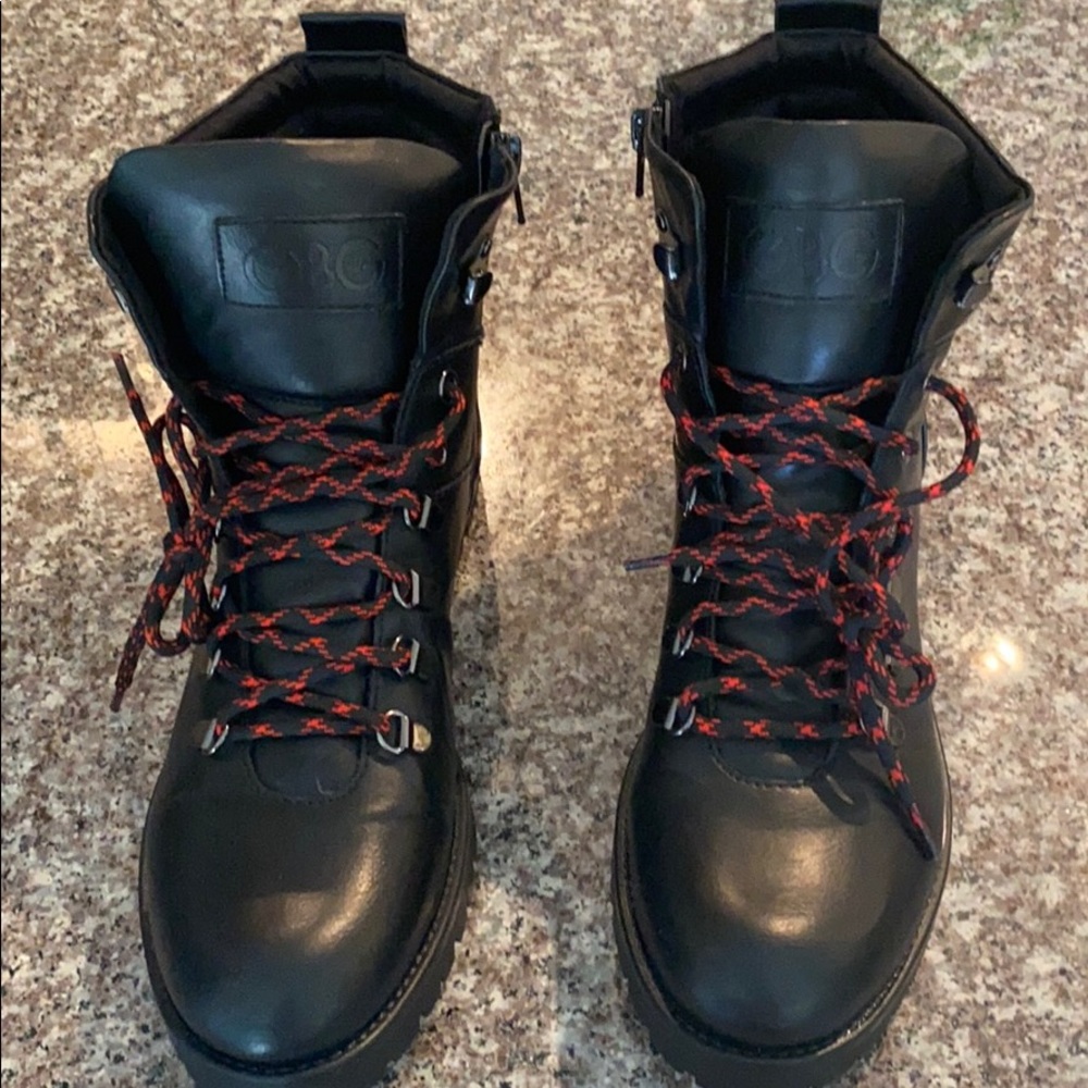 Guess combat boots
